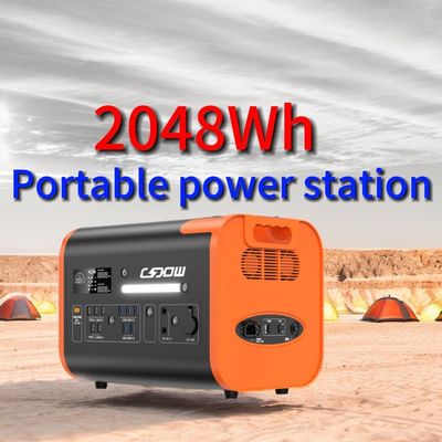 600W 1800W 2000W Baterai Lithium Iron Phosphate Portable untuk pembangkit listrik tenaga angin surya