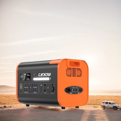 2048wh Kapasitas Nominal Pembangkit Listrik Portable dengan Fast Charging 1500W dan Panel Surya