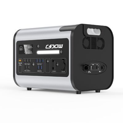 4400W Sistem penyimpanan energi Pemancar pembangkit listrik portabel Solar Generator 2400W2048wh