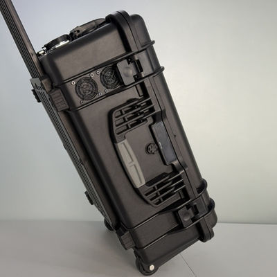 Hitam 3000W Portable Power Station AC Daya tinggi 220V Tidak ada baterai Paket yang bisa dilepas