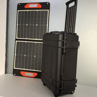Hitam 3000W Portable Power Station AC Daya tinggi 220V Tidak ada baterai Paket yang bisa dilepas