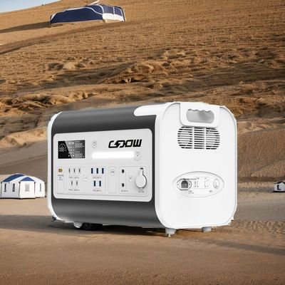 Pemasangan Daya Puncak 4400W Pembangkit Listrik Surya Daya tahan Portabel Daya Keluar Tinggi