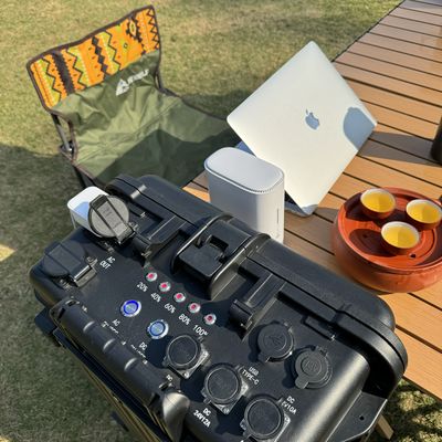 15A Max AC Output Current Portable Solar Power Station 5000W untuk Rumah dan Camping