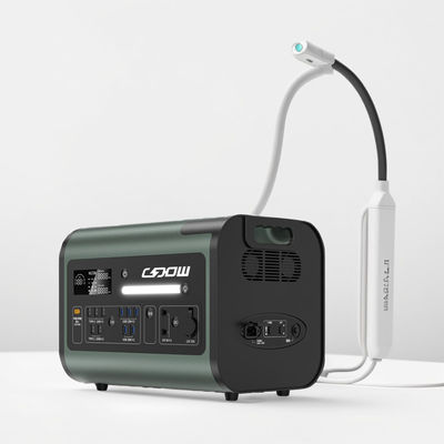 2000W 3000 Siklus Kehidupan Pengisi daya nirkabel Generator Surya Untuk Daya Seluler Luar Ruang