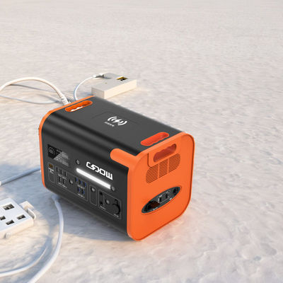 2000W 3000 Siklus Kehidupan Pengisi daya nirkabel Generator Surya Untuk Daya Seluler Luar Ruang
