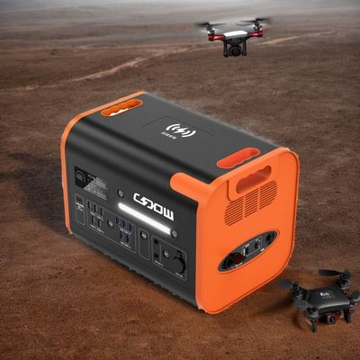 2048wh Off Grid Power Station 800W ABS PC Aluminium Alloy Shell