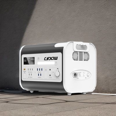 2048wh Off Grid Power Station 800W ABS PC Aluminium Alloy Shell