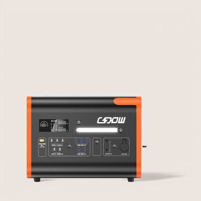 2048wh Portable Power Station Perlindungan BMS 2200W Sistem penyimpanan baterai surya