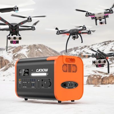 Jerman 2000W 2048wh AC-DC Output Plug Electric Mobile Portable Lithium Power Station Solar Generator