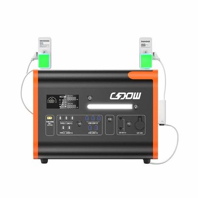 800W Energy Storage Power Station UN38.3 Solar Powered Mini Generator