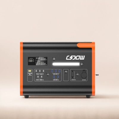 800W Energy Storage Power Station UN38.3 Solar Powered Mini Generator