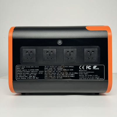 800W Energy Storage Power Station UN38.3 Solar Powered Mini Generator