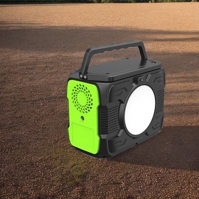 Modified Wave AC Output Camping Mobile Lithium Power Station dengan Baterai Surya 200W