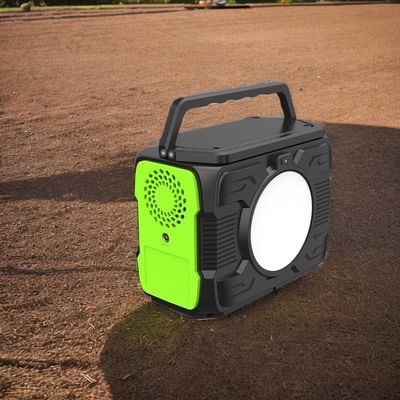 Modified Wave AC Output Camping Mobile Lithium Power Station dengan Baterai Surya 200W