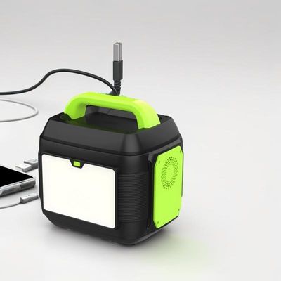 600W Outdoor Camping dan Standby Portable Solar Generator dengan Reveal LCD Display