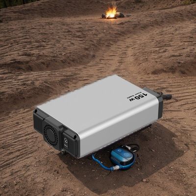 Rumah Darurat Kompak Solar Generator 150W Portable Lithium Power Station