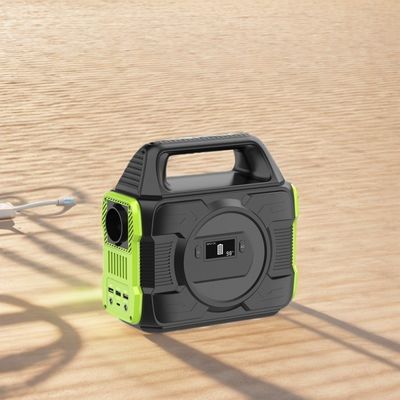 Stasiun listrik portabel ringan 110/220V AC Mini Solar Power Generator