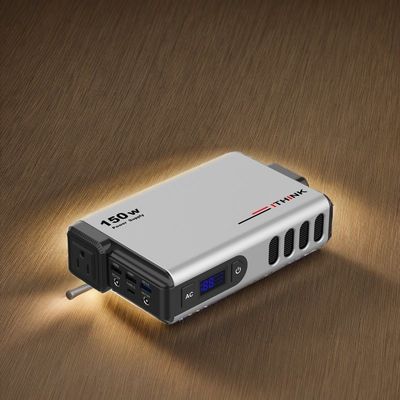 150W 110V 220V Portable Power Station AC Output untuk cadangan darurat