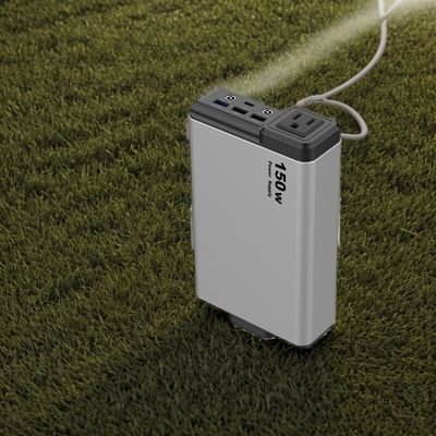 150W 115wh Energy Storage Power Station Untuk berkemah di luar ruangan Dan darurat keluarga