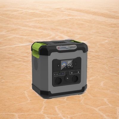 2000W 1680Wh LiFePO4 Baterai Solar Energy Storage Generator untuk SOS darurat di luar ruangan