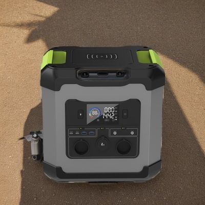 300W/500W/1000W/1800W/2000W Portable Solar Power Station dengan AU UK US EU Plug 220V 110V 230V 50Hz 60Hz 19,8kg