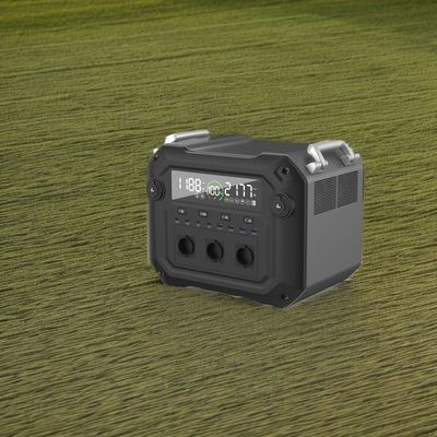 High- 2500W 2340wh 110V 120V Solar Generator dengan Bahan Shell Profil Aluminium ABS