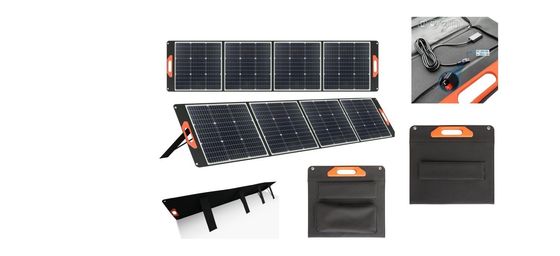 38.5V 7.8A Panel surya silikon monokristalin 300W Untuk pasokan listrik