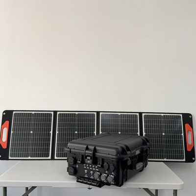 Panel Surya Lipat 400W UB-400 Silikon Monokristalin untuk Tenaga Luar Ruang Berkelanjutan