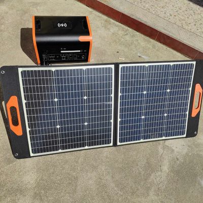 Panel Surya Fotovoltaik Laut 100W Silikon Polikristalin