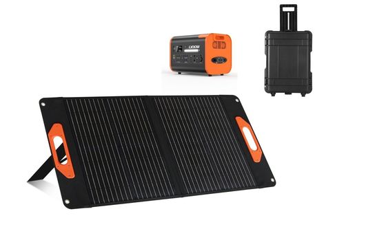 60W Waterproof Panel Surya Untuk Camping Sustainable Charging