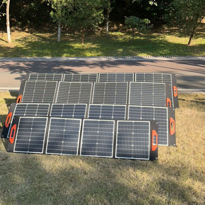 300W Lapisan Camping Panel Surya Sel Monokristalin Sistem Rumah Kecil