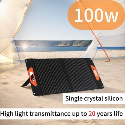 22.8% Konversi Mono Silicon Panel Surya Modul Monokristalin 100wp