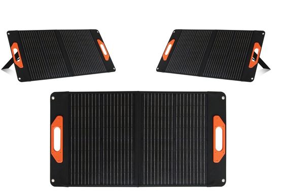 Disesuaikan Sel Surya Kristalin Mono 60W 100W 200W