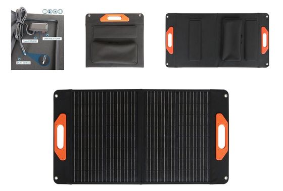 Disesuaikan Sel Surya Kristalin Mono 60W 100W 200W