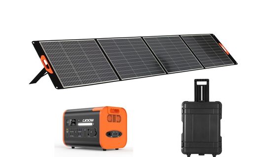 Black Power Panel Surya 400W Rumah Tangga Luar Lapisan Panel Surya