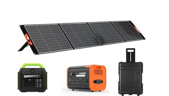 Black Power Panel Surya 400W Rumah Tangga Luar Lapisan Panel Surya