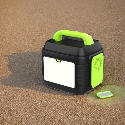 220V 600W 300W 2200W Pembangkit Listrik Seluler untuk Camping dengan Panel Surya dan Lampu LED