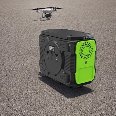 Kapasitas Baterai 48000mAh 200W Pembangkit Listrik Tenaga Surya Portable untuk cadangan energi terbarukan