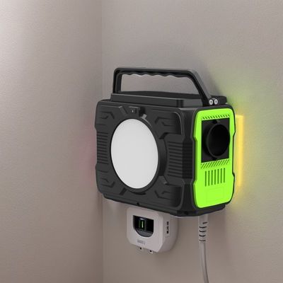 Stasiun listrik portabel 200W untuk Baterai Lithium Surya Rumah darurat pengisian telepon seluler