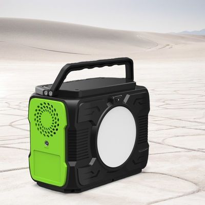 Stasiun listrik portabel 200W untuk Baterai Lithium Surya Rumah darurat pengisian telepon seluler