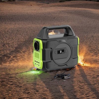 EU AC Socket 300W 500W Ringan Mini Emergency Power Solar RV Drone Balkon Generator