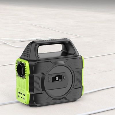 EU AC Socket 300W 500W Ringan Mini Emergency Power Solar RV Drone Balkon Generator