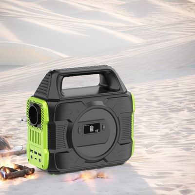 Disesuaikan 300W QC3.0 Pengisi daya nirkabel 288wh Generator surya untuk petualangan di luar ruangan
