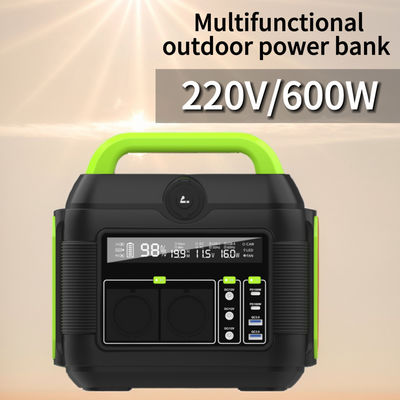 600W Suplai Energi Cadangan Darurat Bank Listrik Surya dengan MPPT dan Baterai Lithium Terner
