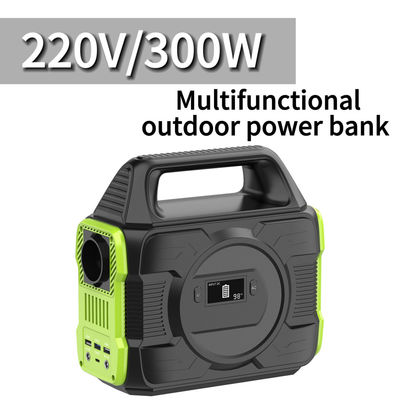 300W 220V Solar Power Bank Portable Generator untuk Rumah Perlengkapan Camping Darurat S3