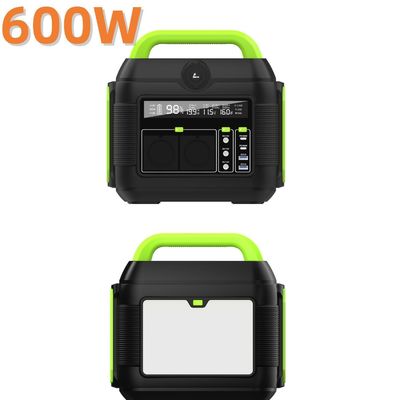Pembangkit Listrik Portable 200W/300W/600W Lithium Battery Solar Generator dan Sumber Daya