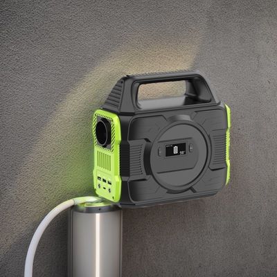 Baterai Lithium kecil 300W Solar Generator Portable Power Station untuk darurat di luar ruangan
