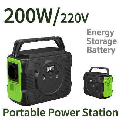 200W Outdoor Power Bank dengan baterai lithium-ion dan AC Output Voltage 110/220V-50Hz/60Hz