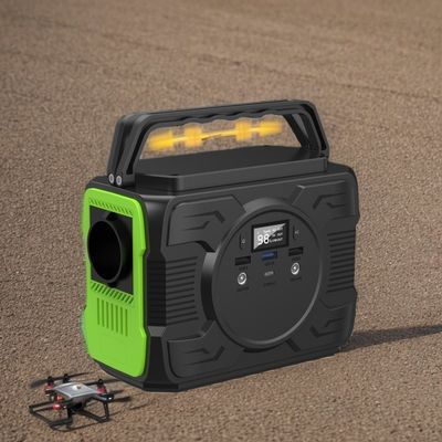 Stasiun listrik portabel dengan lampu LED Sos dan DC1 2 Output 12V-16.8V/6A dengan harga terjangkau