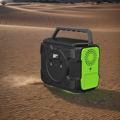 200W Solar Generator dengan Baterai Lithium Kapasitas dan Outdoor Mobile Power Station